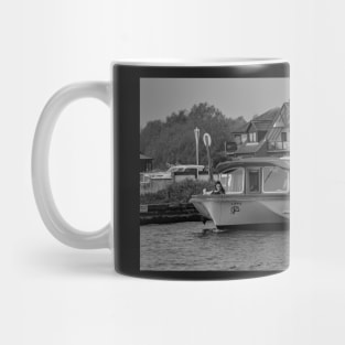 Rental boat on the River Bure, Norfolk Broads Mug